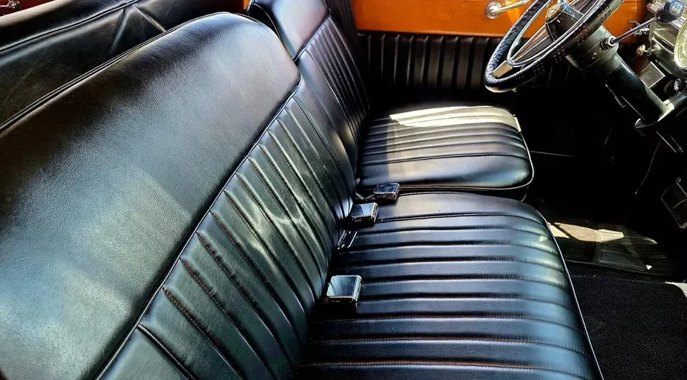 1946 Cadillac Airport Limousine, the inside